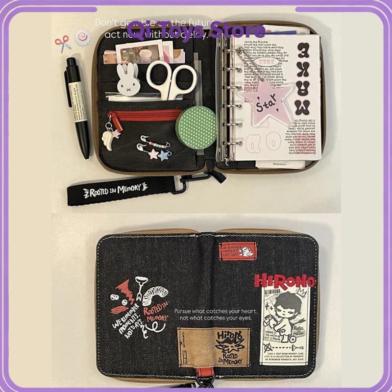 Autentica Cover per Passaporto Hirono Echo Series, Porta Passaporto Protettivo, Porta Carte di Credito, Regalo per il Ritorno a Scuola e Compleanno