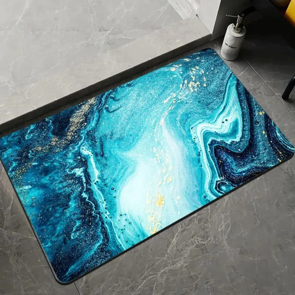 Super Absorbent Bath Mat Non-slip Diatomea Bath Mat Quick Drying Soft Shower Outdoor Bathtub Zerbino Decor