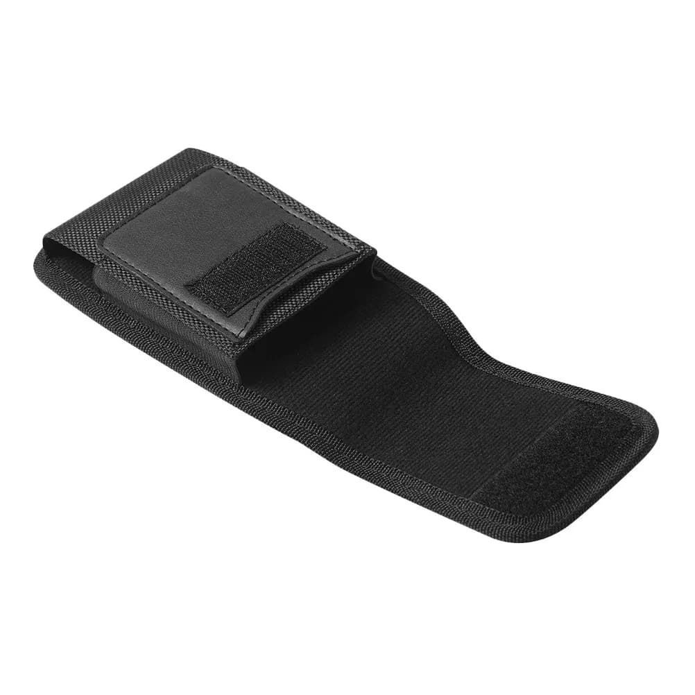 Modern Minimalist Cell Phone Waist Pouch Men's Oxford Fabric Adjustable Elastic Belt Loop Secure Storage Running Walking
