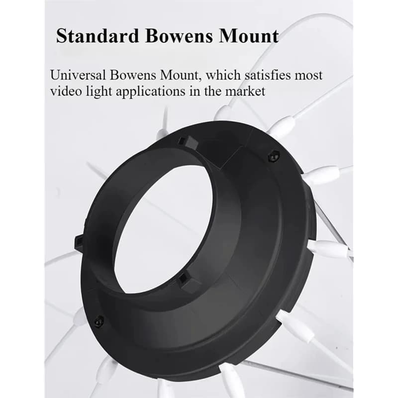 Quick ball diffuser ring suffus light modifier with softbox mounting with 35 cm globe lantern for film production, video footage-A86Z