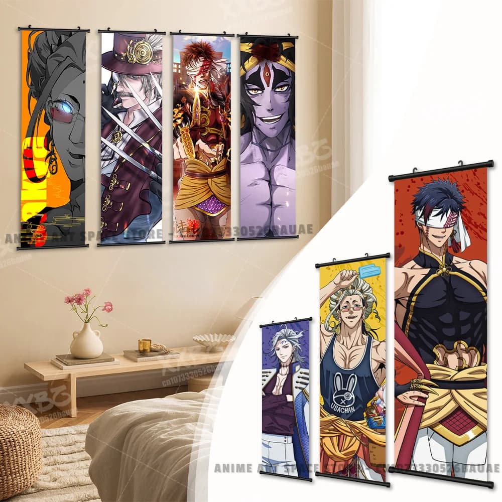 Quadro Decorativo da Parete Record of Ragnarok, Poster Anime HD, Murale su Tela per Arredamento Casa