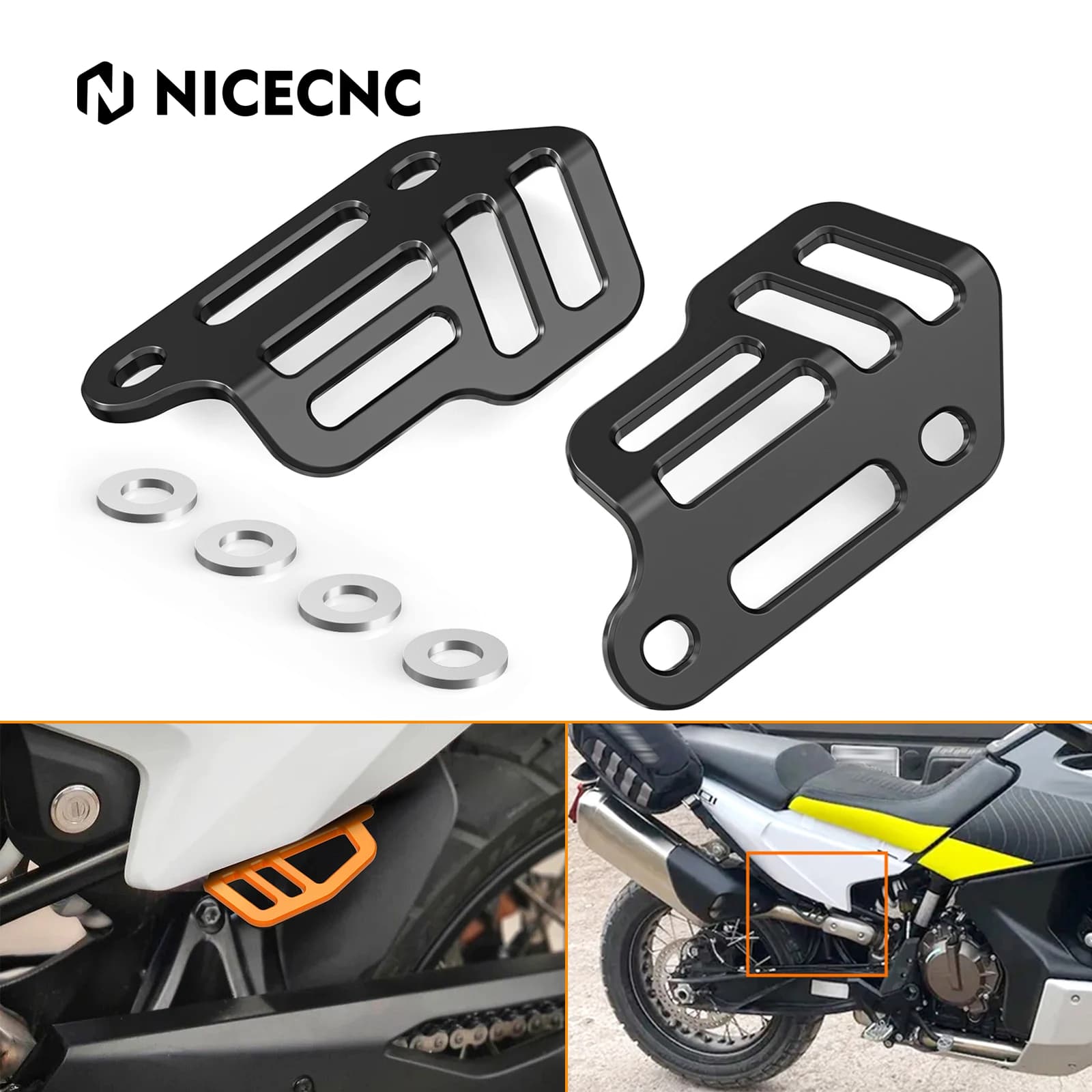 Per il 2022-2023 Husqvarna Norden 901 Bagagli Borse senza Rackless Staffe di ancoraggio per KTM 790 890 Adventure R/S/Rally 2019-2022
