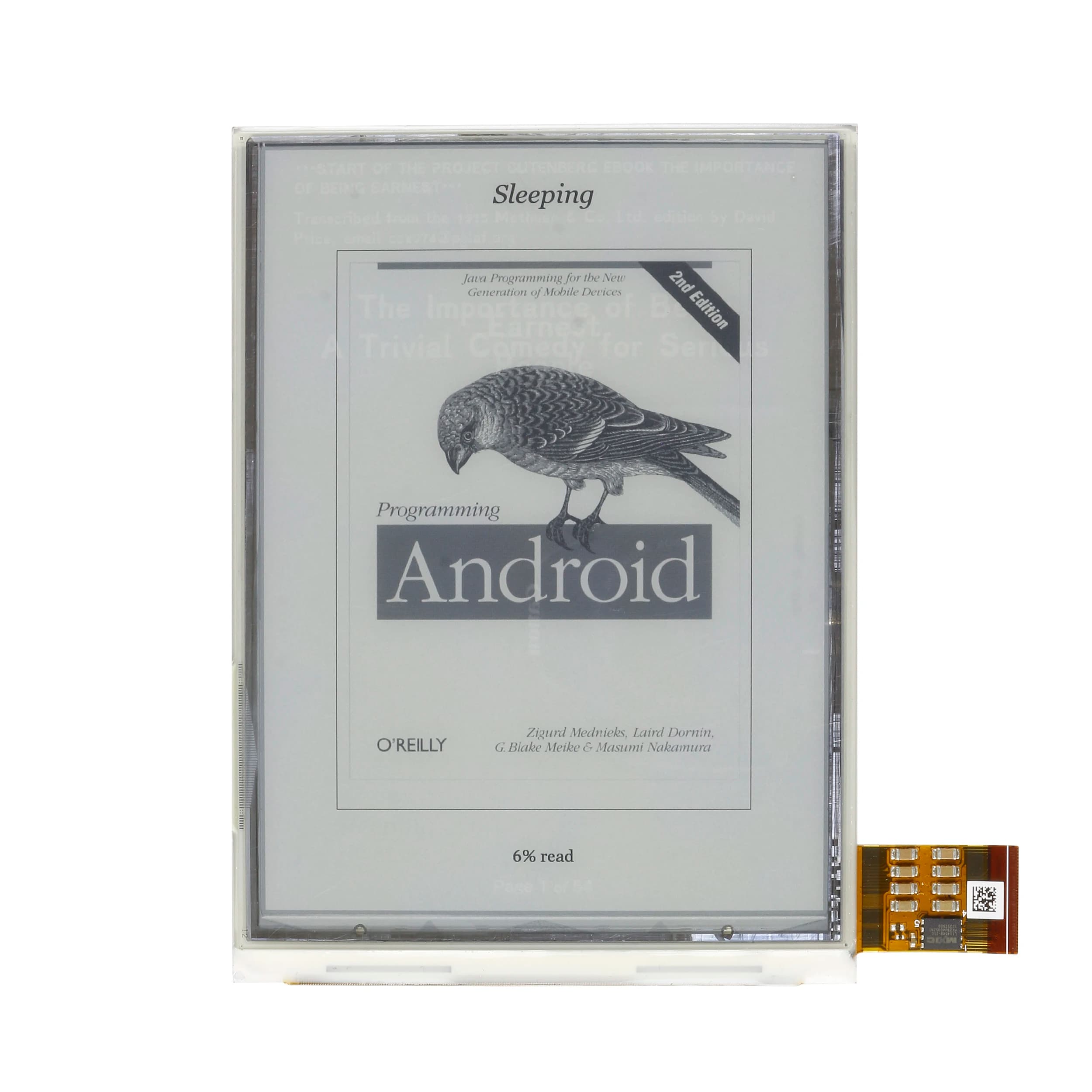 6 "ED060XC3 per Digma r658 ONYX BOOX C67SM Bering 2 e-book lettore di Ebook sostituzione Display LCD (schermo no touch + nessuna luce)