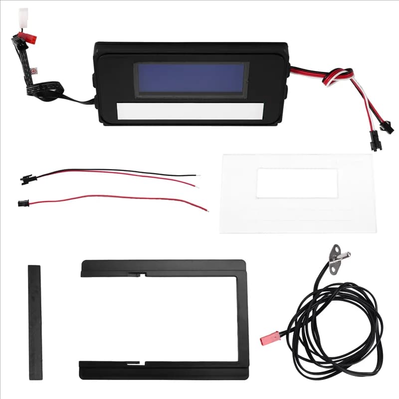 【OFF-SHELF】 Interruttore tattile K3014AF Specchio LED con sistema di visualizzazione dell'ora e della temperatura per credenza dell'armadio del bagno