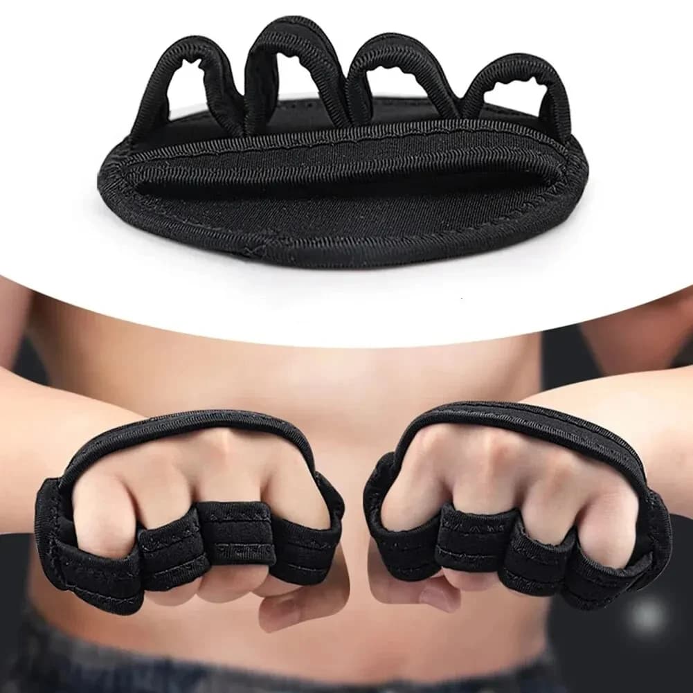 Lifting Grips Non-slip Bearings Gym Training Gloves Weight Lifting Palm Protector for Sports Hands for Powerlifting