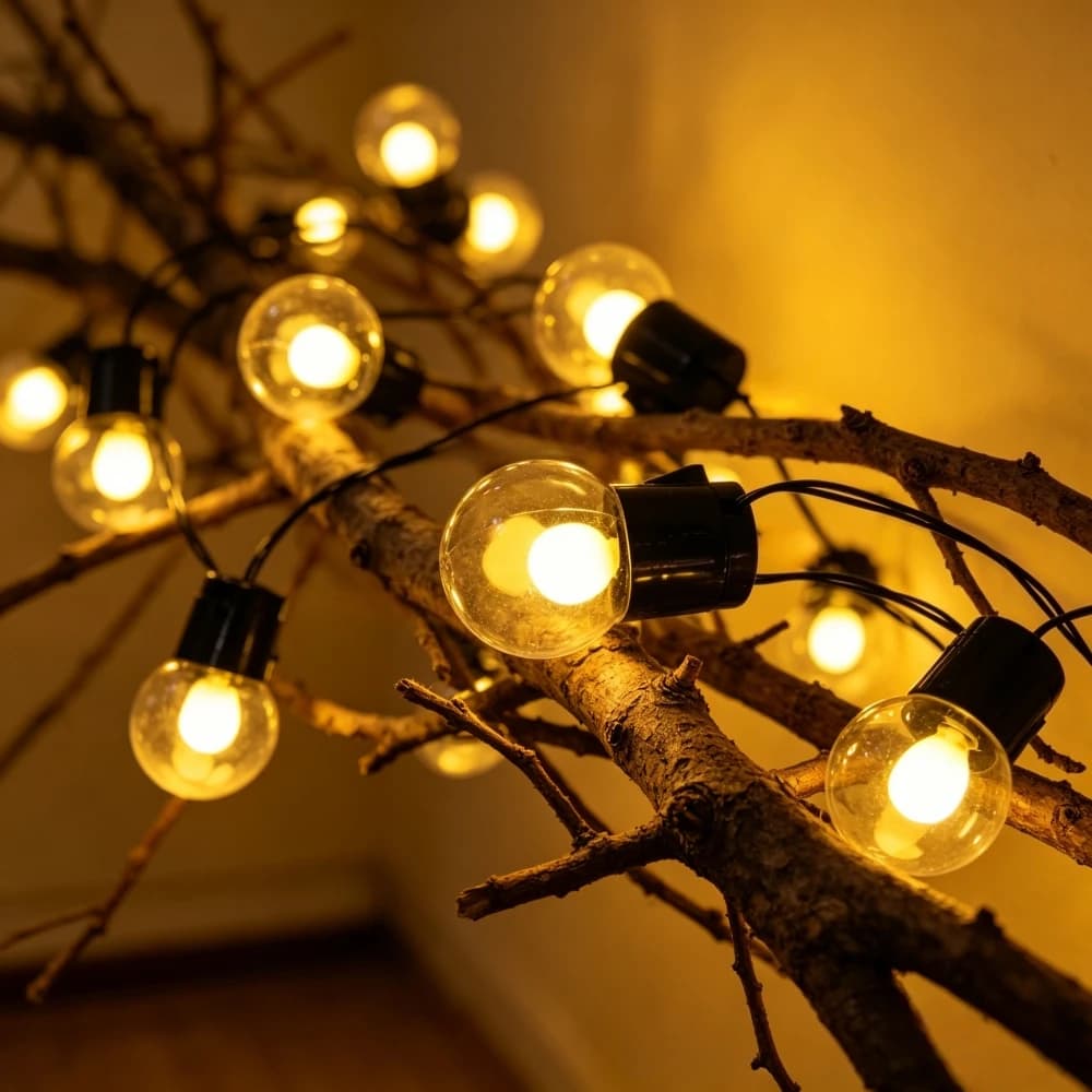 Luci a stringa solari vintage G40 da 10/20 LED per esterni, luci a LED impermeabili per patio, per campeggio, matrimoni, feste, decorazioni da giardino