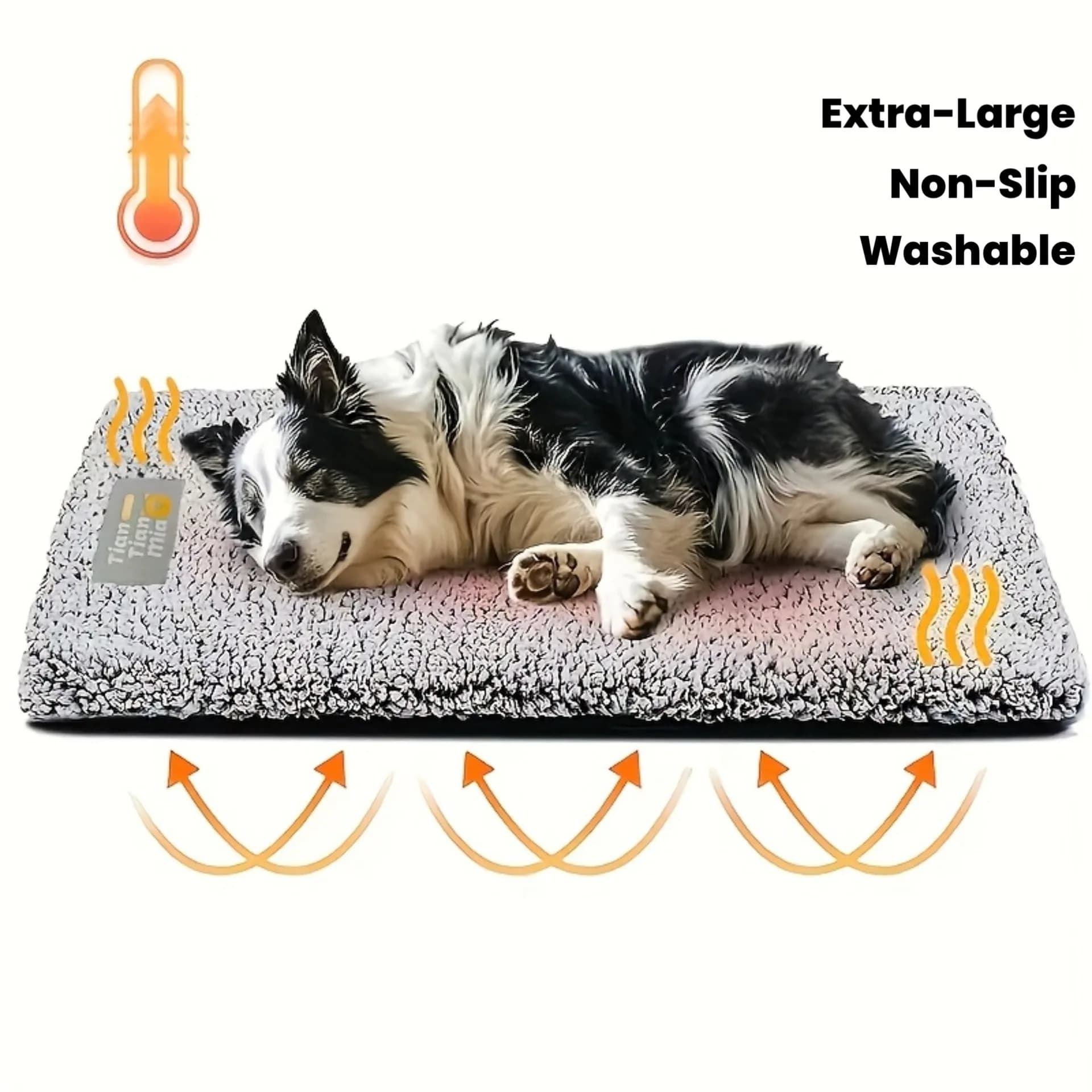 Pet Electric Blanket Plug In Winter Use Wireless Self Heating Pad Dog Cat House Warmer
