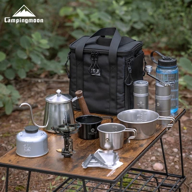 CAMPINGMOON BKXD-5F-B Gas tank bag for small paper cooker bag for camping equipment for coffee multipurpose expansion bag