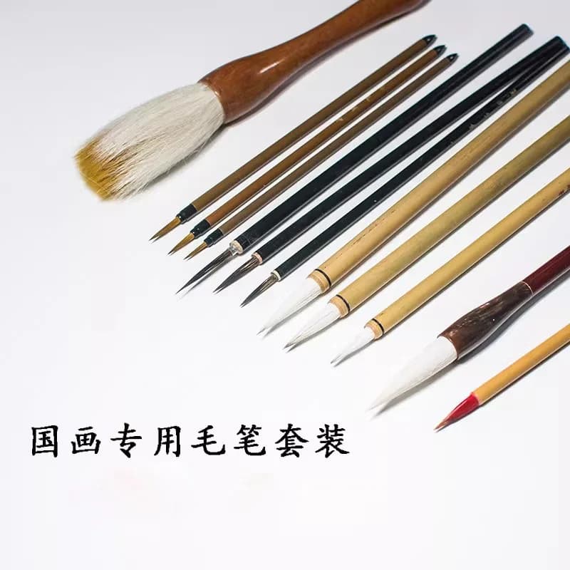 Chinese Calligraphy Brush Set, Four Treasures of the Study Kit for Beginners