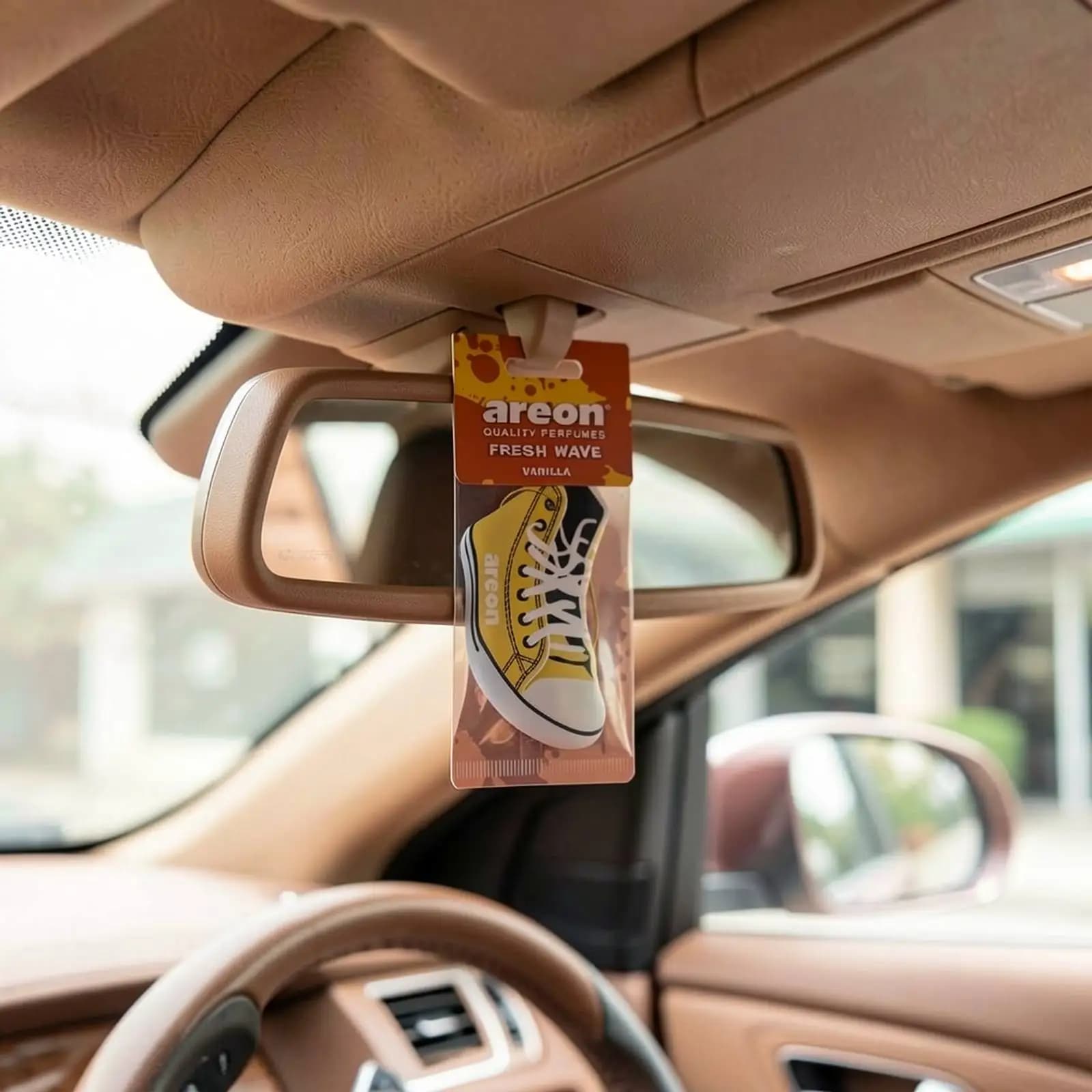 Rustic Style Car Air Freshener Wooden Diffuser with Refillable Oils Gift for Vehicle Home