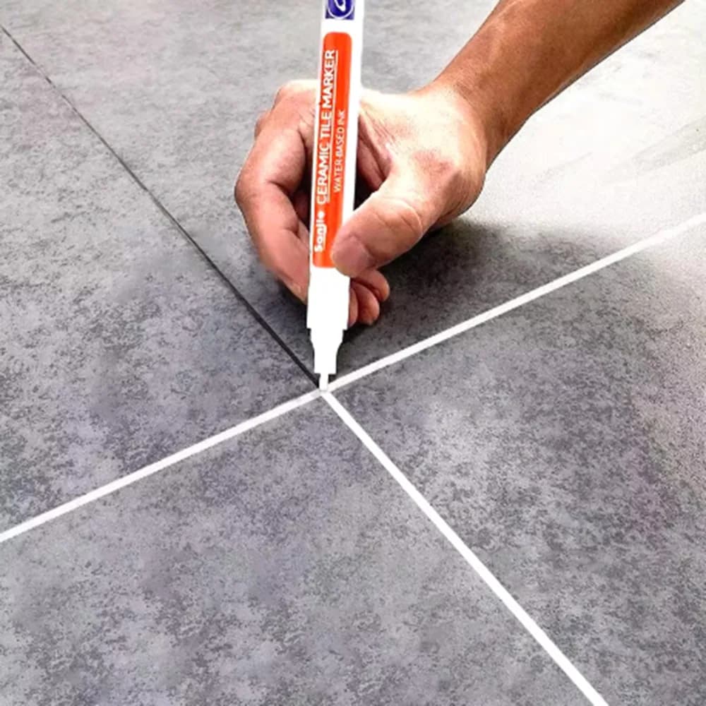 Waterproof Ceramic Tile mortar pen, Mould-resistant sewing pen for wall repair and flooring for kitchen and bathroom