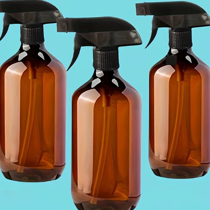 3 flaconi dispenser portatili vuoti da 300/500 ml, cilindrici, per shampoo, lozione, contenitori ricaricabili resistenti per sapone liquido