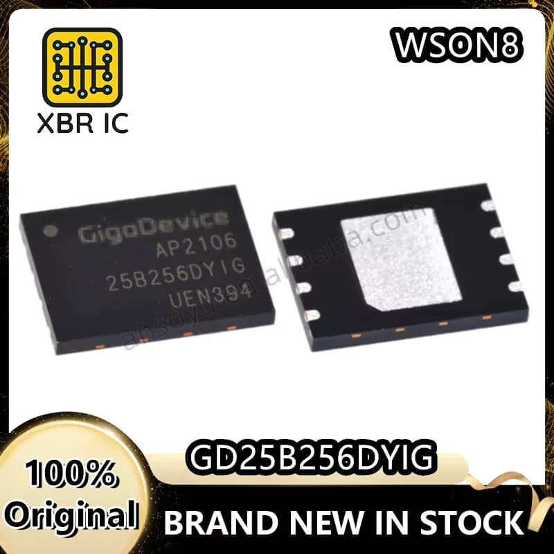 (5/20 pezzi) GD25B256DYIG 25B256DYIG GD25B256 QFN Chip microcontrollore di memoria flash Brand New Genuine Autentico Disponibile