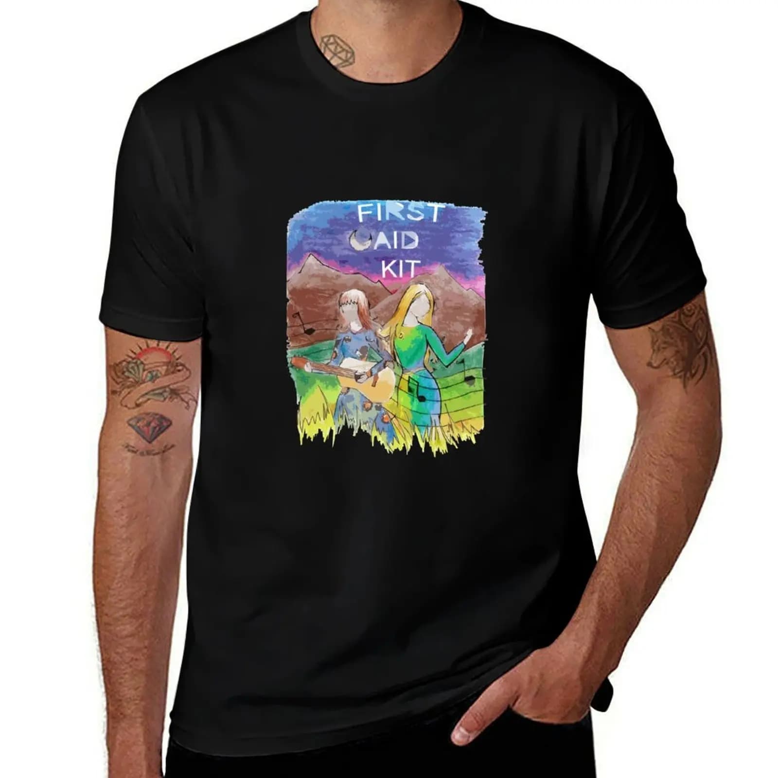 First Aid Kit T-Shirt Casual Lightweight Short Sleeve Top T-Shirt