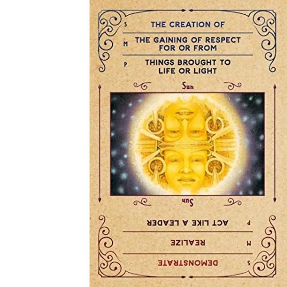 Karma Oracle Cards Gioco da tavolo per feste per il tempo libero Mazzo di tarocchi di profezia di predizione del futuro 11 * 6,5 cm 5c