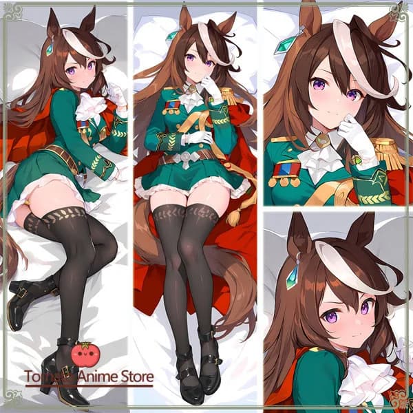 Umamusume: Pretty Derby Tokai Teio Anime Gioco Dakimakura Hing Federa per il corpo Cuscino Otaku Fodere per letti Natale