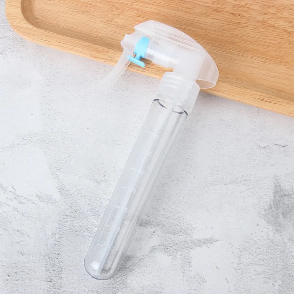 with Scale Travel Spray Bottle Portable for Even Hydration and Moisturization Hairdressing Mister Transparent Finger Design