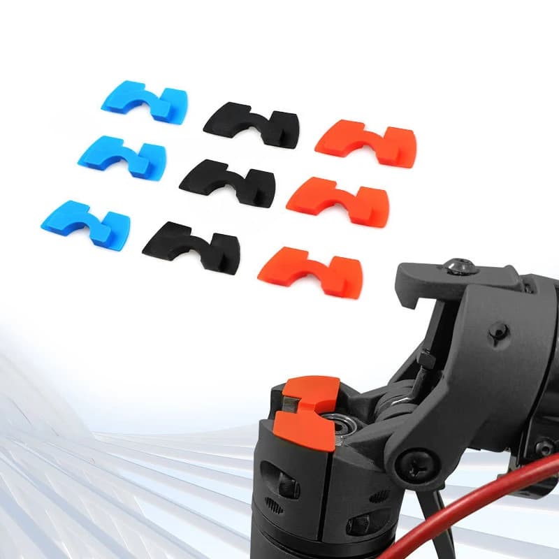 3 pezzi scooter elettrico M365 scuotere riduttori per XIAOMI M365 1s PRO MI Pro 2 forcella anteriore smorzamento cuscinetto in silicone cuscino pieghevole M365 parte