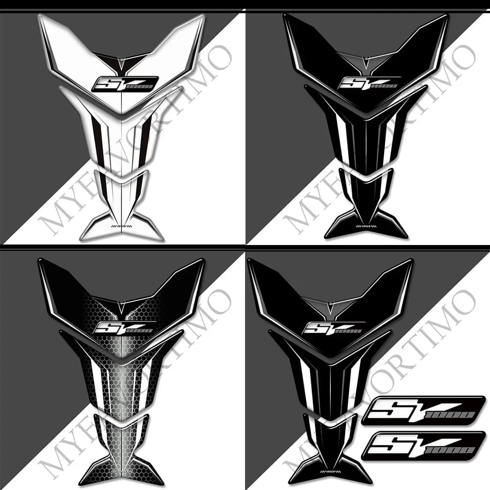 For Suzuki SV1000 SV 1000 S stickers decal decal knee decal tank Pad fuel protection emblem badge Logo