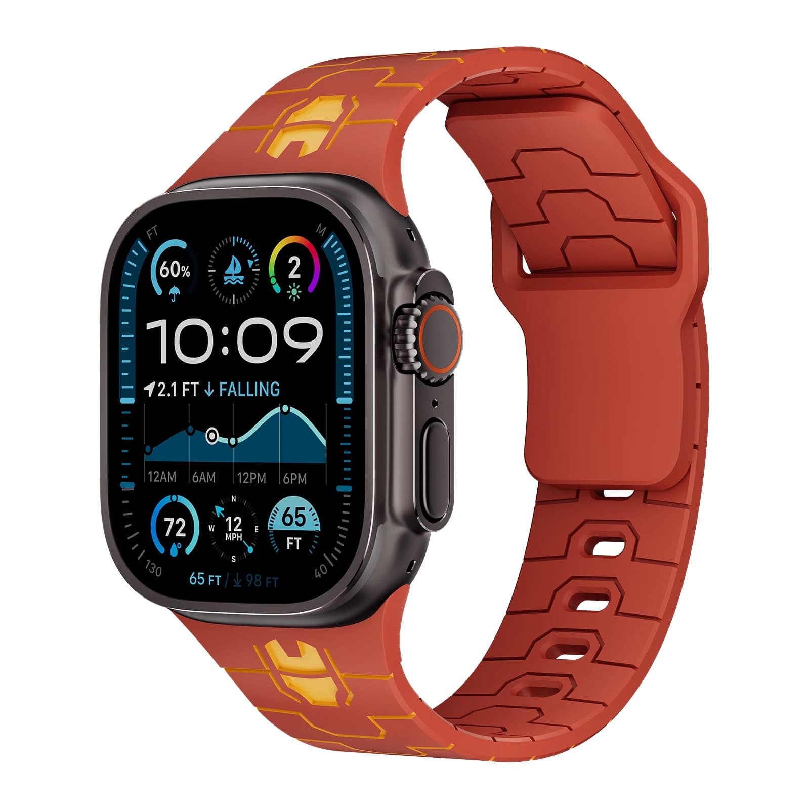 Silicone Strap for Apple watch 10 band 46mm 45mm 44mm 49mm 42mm 41mm 40mm Sport bracelet correas iWatch series 9 8 7 SE ultra 2