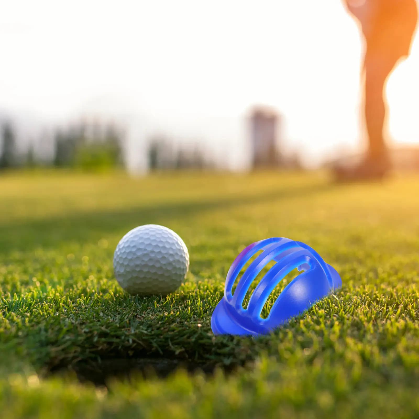 Golf Ball Line Marker Set 4 Pack Portable Durable Alignment Tool Golf Accessories Gift for Golfers