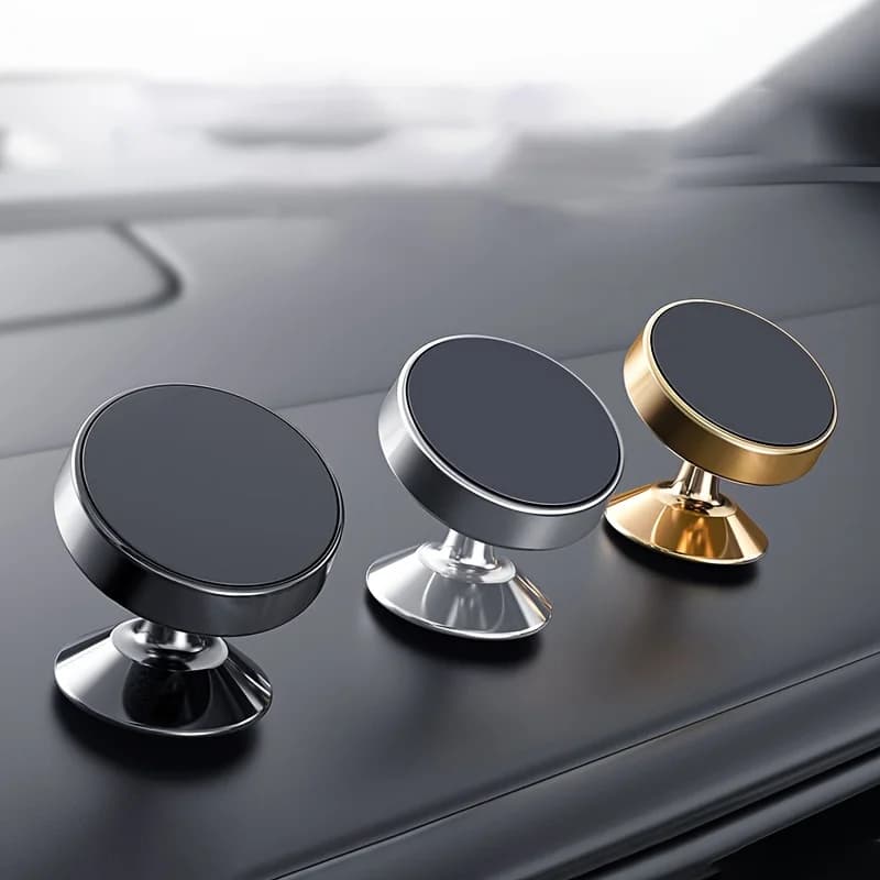 Upgrade your car with this phone-perfect magnetic support for IPhone 13, 12 and Samsung Redmi Xiaomi!