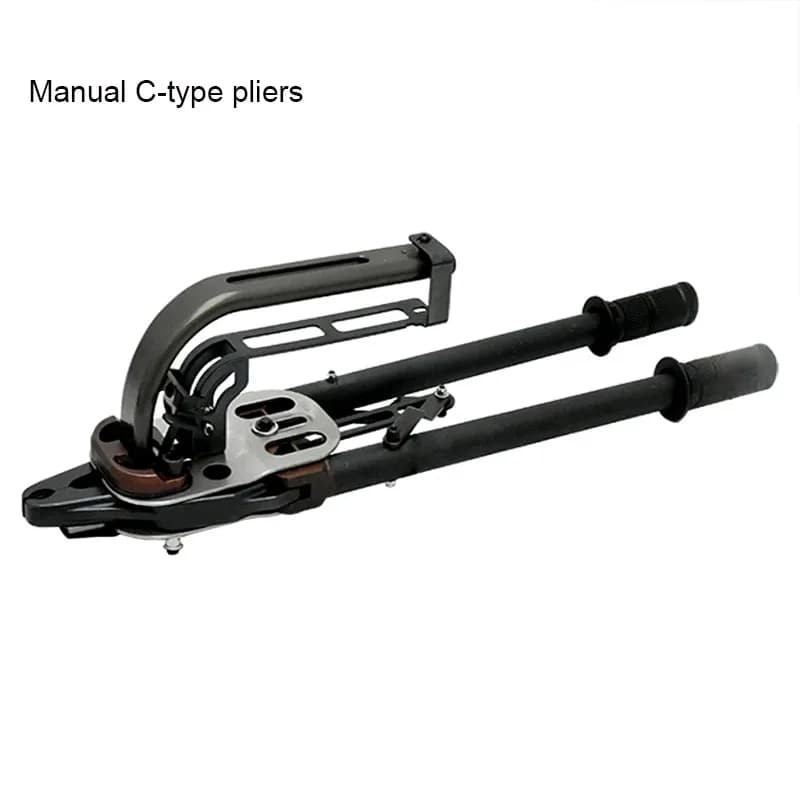 Professionale C50 Manuale Anello di Maiale Pinza Gabion Fissaggio C Anello Chiodatrice Cucitrice Chiodi Pistola Sparachiodi per Gabbie Recinzione Collegare
