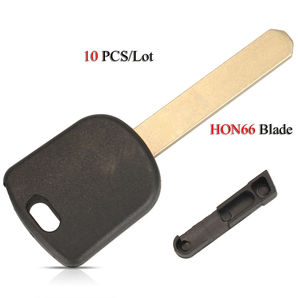 Jingyuqin 10 Pz/lotto Chiave Dell'automobile di Accensione A Distanza Borsette Per Honda Accord Civic CRV HON66 Lama Transponder Vuoto Borsette Senza Chip