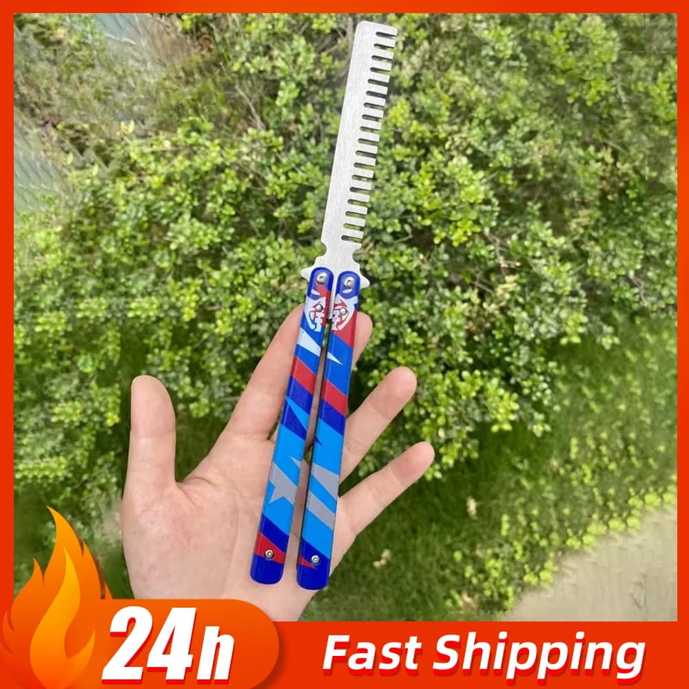 23 centimetri Valorant Arma Gioco Periferico Go Vol 2 Melee Elegante Farfalla Pettine di Yoru Spada di Metallo Samurai Arma Modello Regali Giocattoli