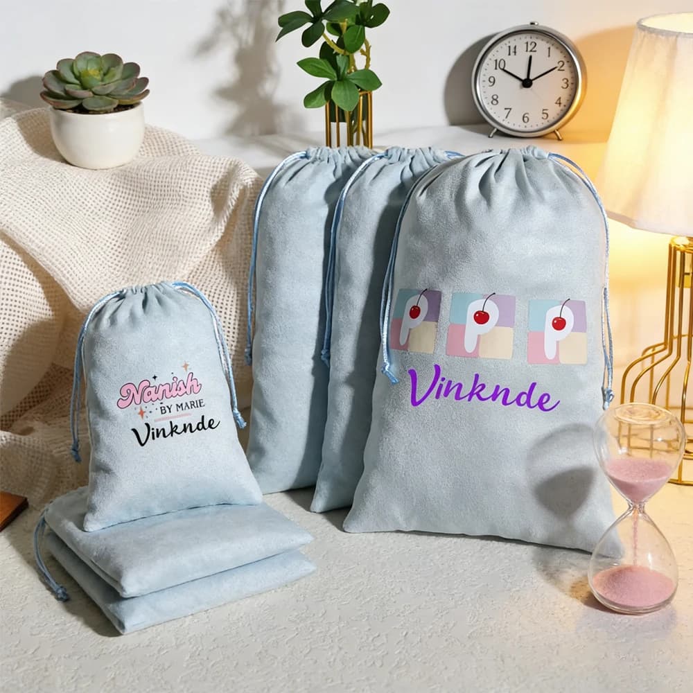 100 sacchetti antipolvere in flanella con logo personalizzato 20x25 cm, sacchetti regalo in velluto con coulisse per caramelle, biscotti, borse, gioielli, scarpe
