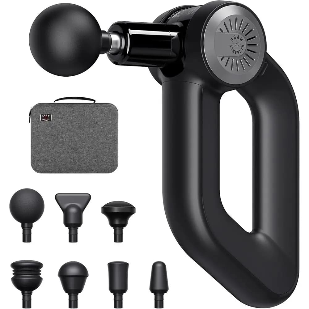 Massage gun S6 Pro Deep tissue percussion with width of 16 mm, professional muscle massage gun or pain relief for athletes, portable mas