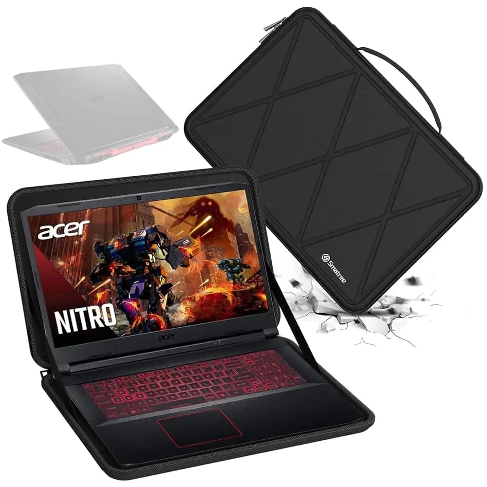 Spedizione gratuita Custodia rigida per laptop in EVA da 17,3 pollici per Acer Nitro 17 AN17-71-75VK/AN17-51-70CB, per Acer Nitro 5 AN517, per Alie