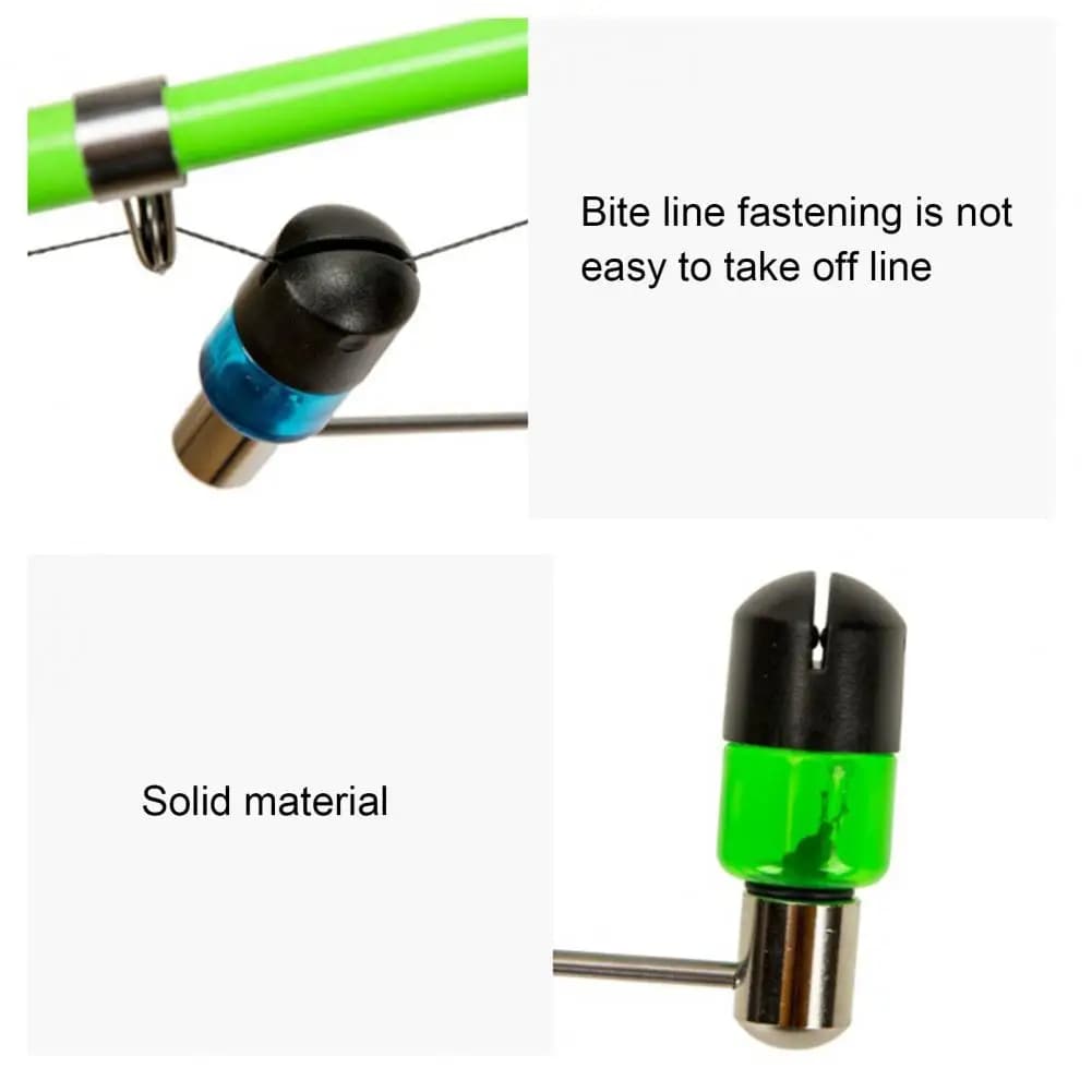 Enhanced Durability Fishing Swinger Outdoor Fishing Swinger Bite Alarm Adjustable Compact Carp Indicator Portable Illuminated