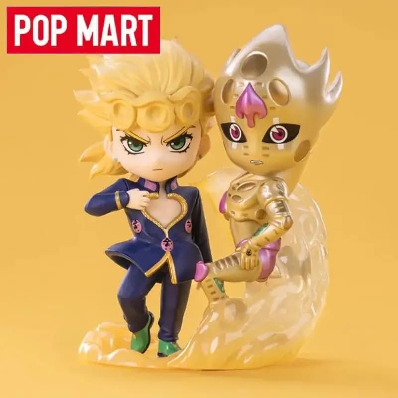 POP MART GONG JOJO's Bizarre Adventure Golden Wind Series Blind Box Guess Bag Original Toys Mystery Box Anime Figures Decoration