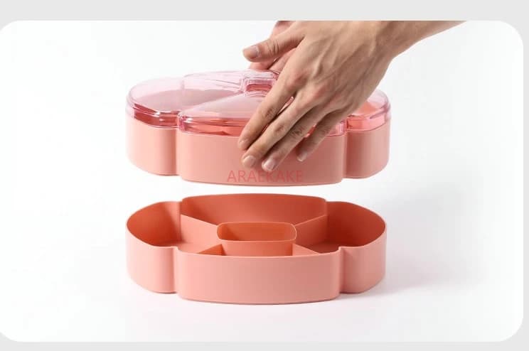 Vassoio per frutta, vassoio per frutta, scatola per caramelle, scatola per frutta secca, vassoio per snack con semi di melone