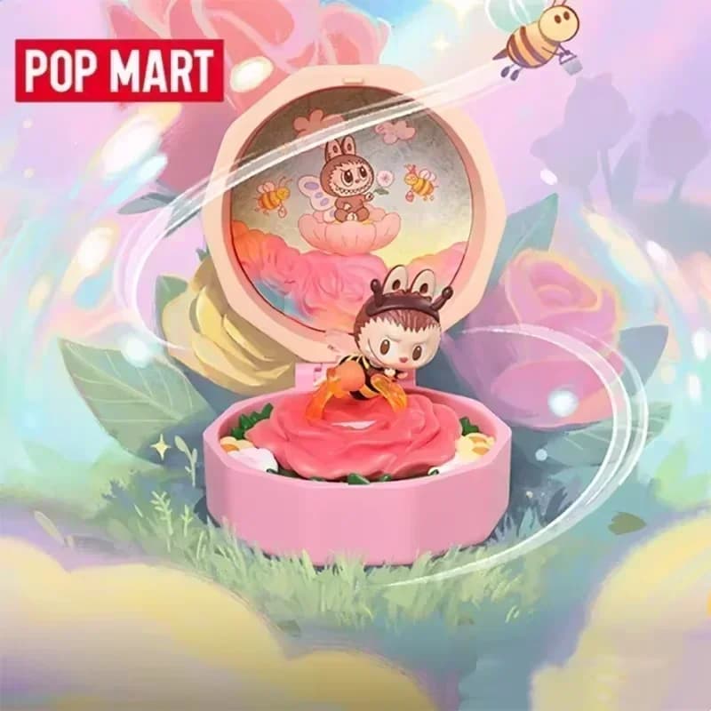 POP MART Romantic Ring Box Kawaii Anime Action Figure Blind Box Toys Kawaii Anime Action Figure Caixa Caja Surprise Mystery Box