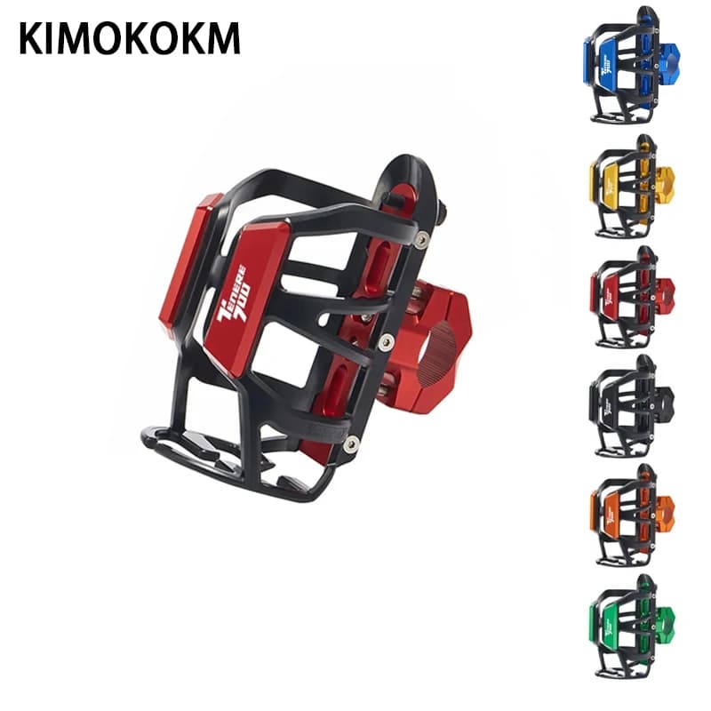Motorcycle Water Bottle Cage Drink Cup Holder Mount Accessories For YAMAHA Tenere 700 Tenere700 XTZ 700 XTZ700 T7 T700