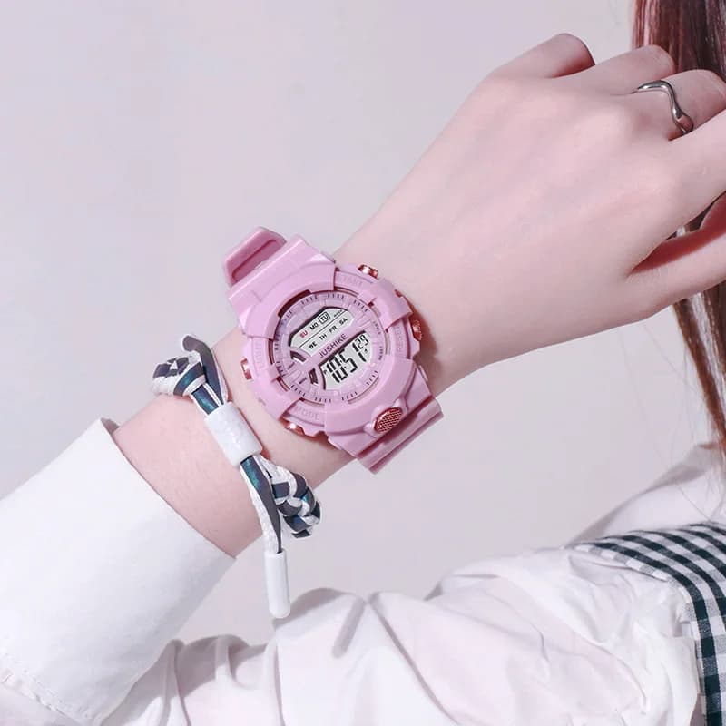 Moda bambini orologio ragazze ragazzi LED orologio da polso digitale studente orologio da polso elettronico orologio multifunzione orologi sportivi da donna