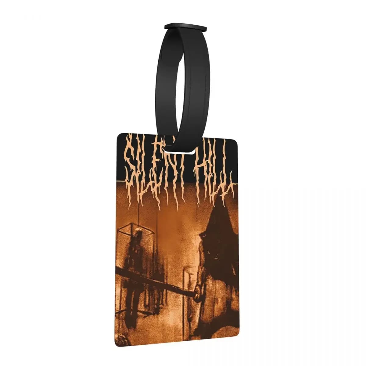 Silent Hill 2 Etichette per bagagli da gioco Accessori per valigie Moda da viaggio Etichetta per imbarco per bagagli Porta etichette ID Nome Indirizzo