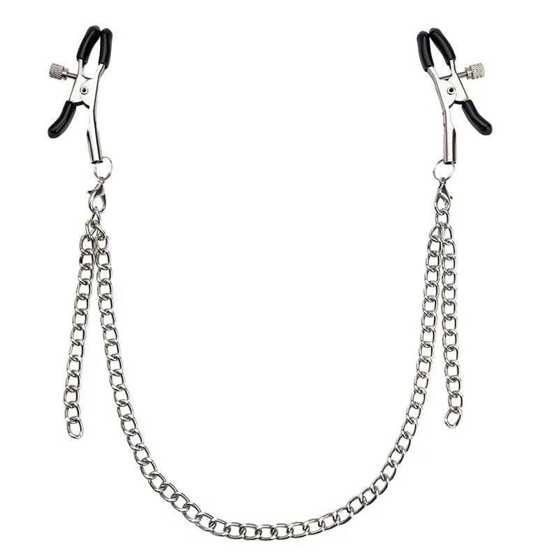 Metal Chain Nipple Milk Clips Breast Massage Clamps Adult Fetish Flirting TeasingErotic Gadgets Bdsm Slave Sex Toys For Couples