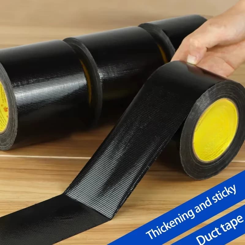 1roll Super Adhesive Fabric Duct Tape,Electric Bicycle Seat Repair, Tarpaulin Repair,tent Repair,blocks Water and Leaves No Glue