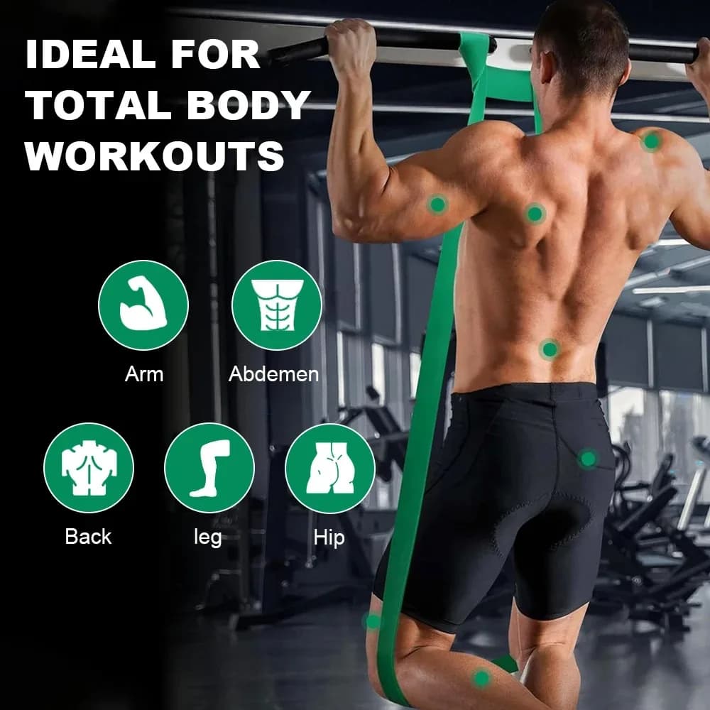 5~230lbs Fitness Resistance Band Boxing Agility Training Workout Gym Equipment Yoga Pilates Accessories Rubber Band Home Gym