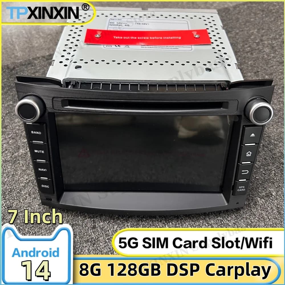 Autoradio With Bluetooth Per Subaru Legacy Outback 2009 2010 2011 2012 2013 2014 GPS Navi Automotive Multimedia Receiver Stereo