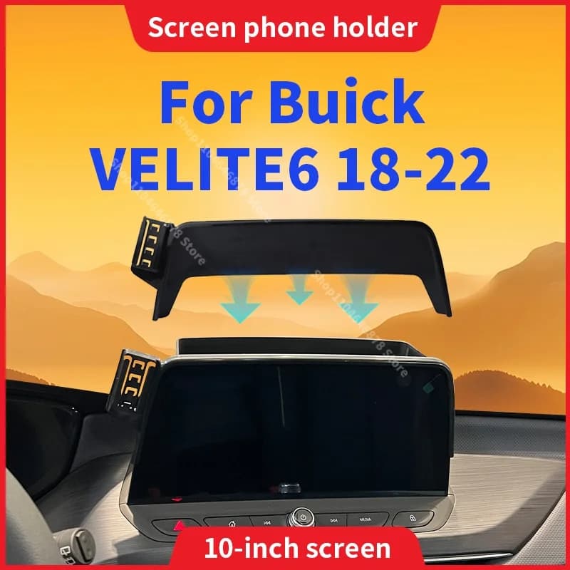 For Buick VELITE6 VELITE 6 2018-2022 Home Edition Car Screen Support Wireless Charger Internal Size 10 inch