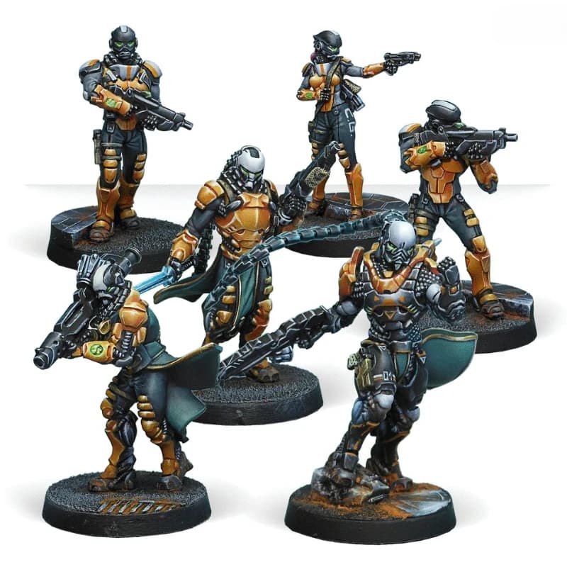 Kit modello assemblato in resina in scala da 25 mm Gioco di guerra Scacchi Sub Soldati dell'esercito imperiale Agente Hobby Giocattoli in miniatura Smontato Non verniciato