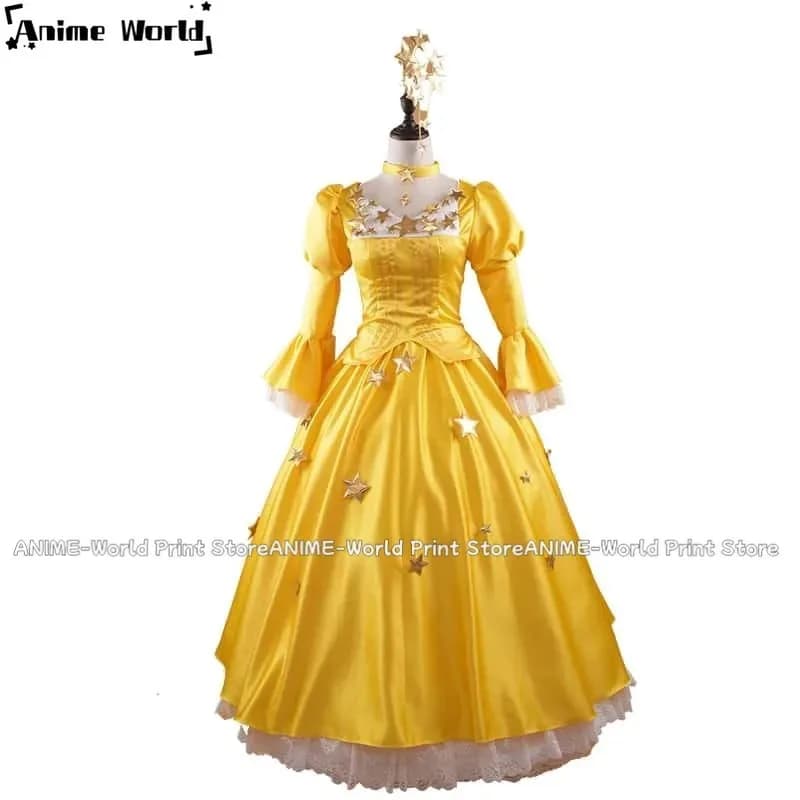 《Size personalizzato》Scardcaptor anime unisex Sakura Daidouji Tomoyo Star Dress Costumi Cosplay Outfit Halloweenx;3,v'6.f;9,