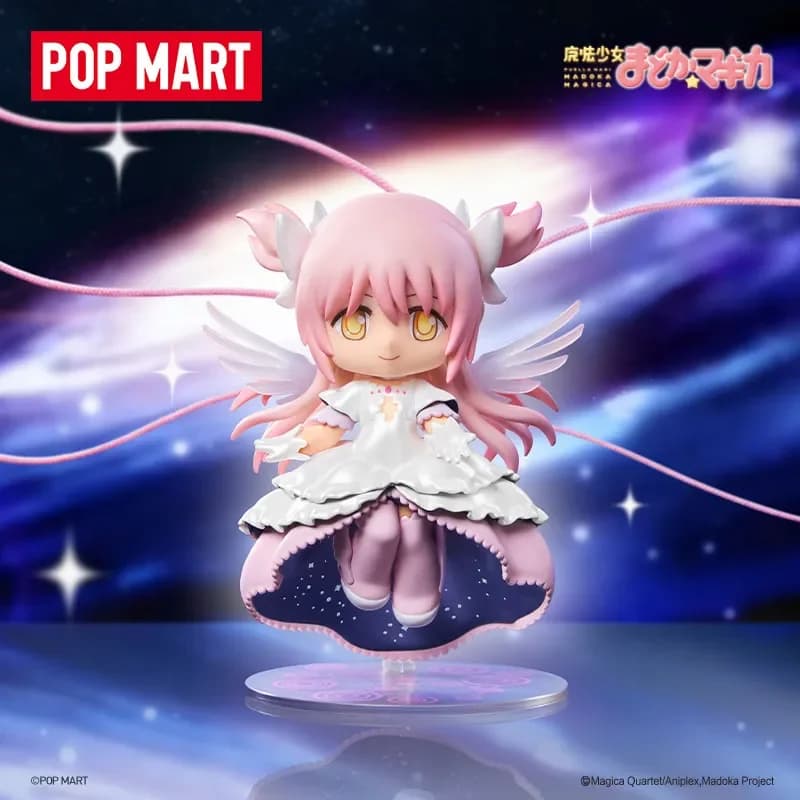 POPMART PUELLA MAGI MADOKA MAGICA Series Blind Box Mystery Box Guess Bag Toy Doll Cute Anime Figure Desktop Ornaments Collection