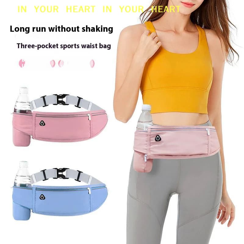 Unisex Sporty Bag Waterproof for Running, Wallet, Portable Phone Door, Gym