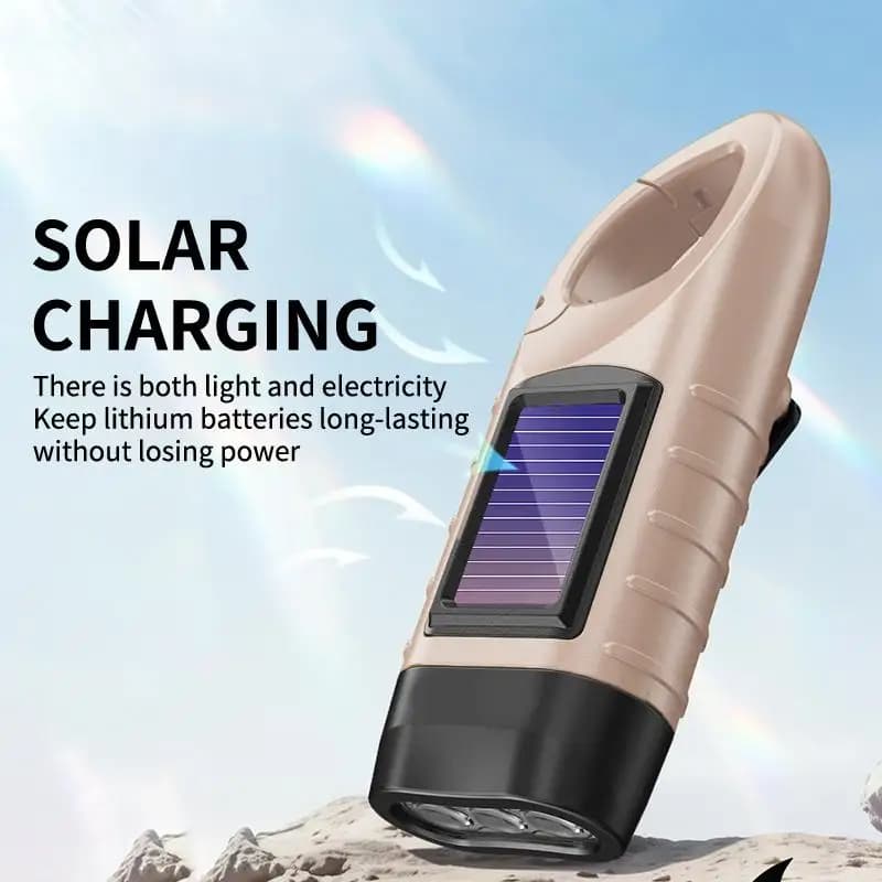 Portable LED Flashlight 5Modes Waterproof Strong Light Long Range Emergency Lantern for Camping Hiking