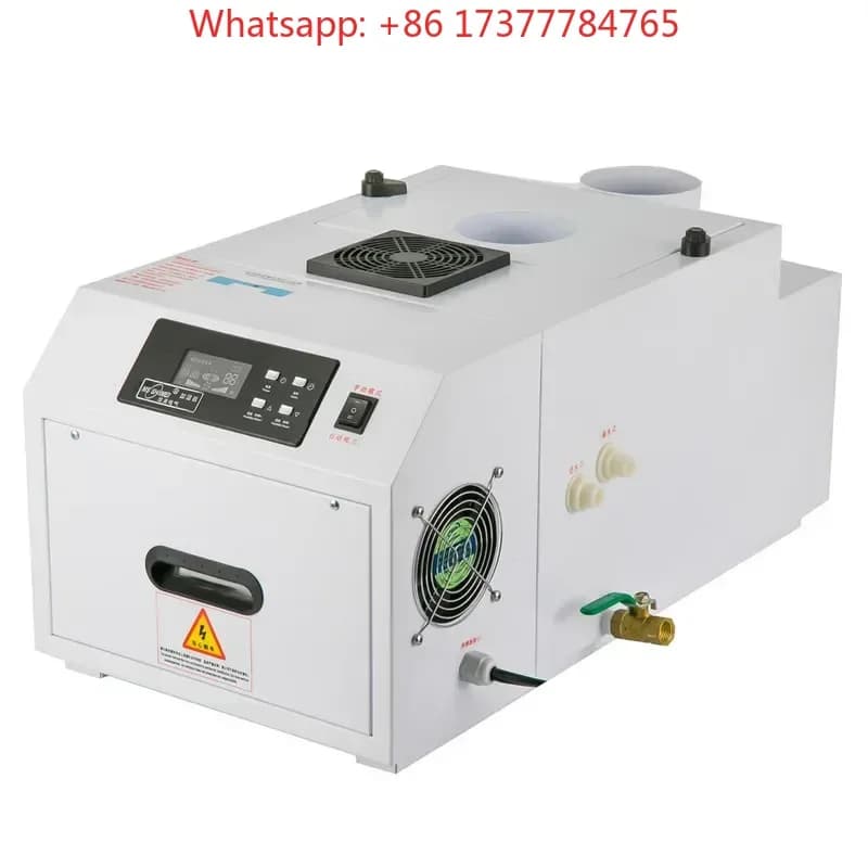 Umidificatore a ultrasuoni a basso prezzo, diffusore di nebbia a forma di fungo, apparecchio umidificatore con 10 testine atomizzatrici a ultrasuoni
